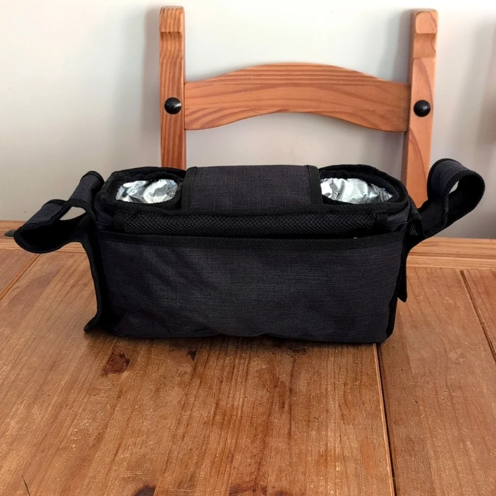 Leke Baby Black Arrow Print Stroller Organizer